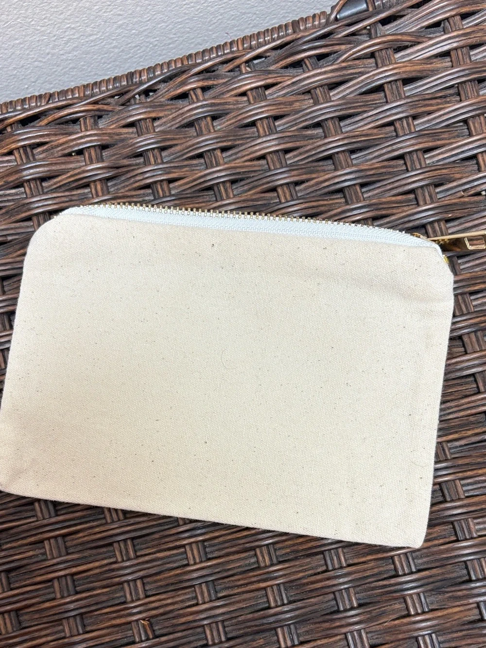 Unbranded “bridesmaid ” small accessory pouch bridal party destination wedding